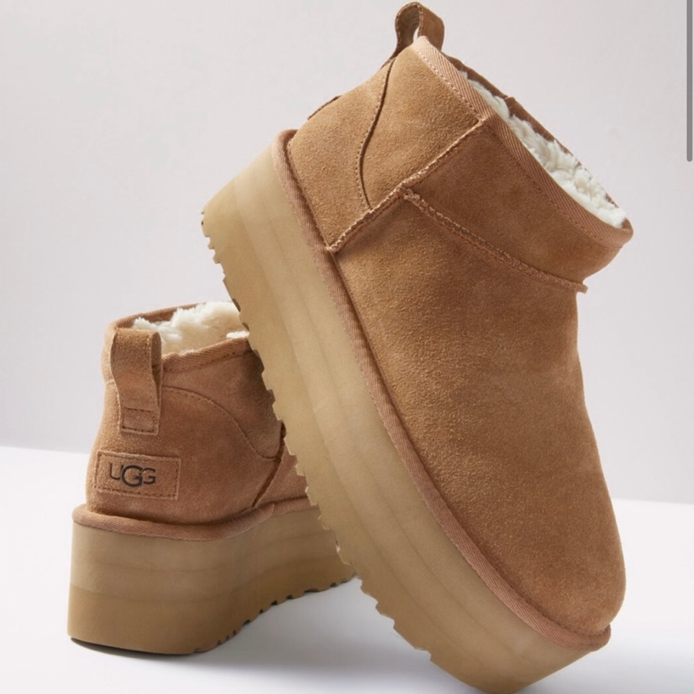 Ugh ultra mini platform boots